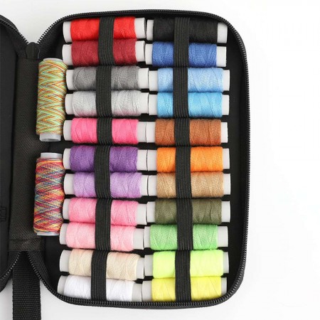 Meidong Sewing Kit for Home, Travel & Emergencies - Filled with Quality Notions Scissor & Thread - Great Gift